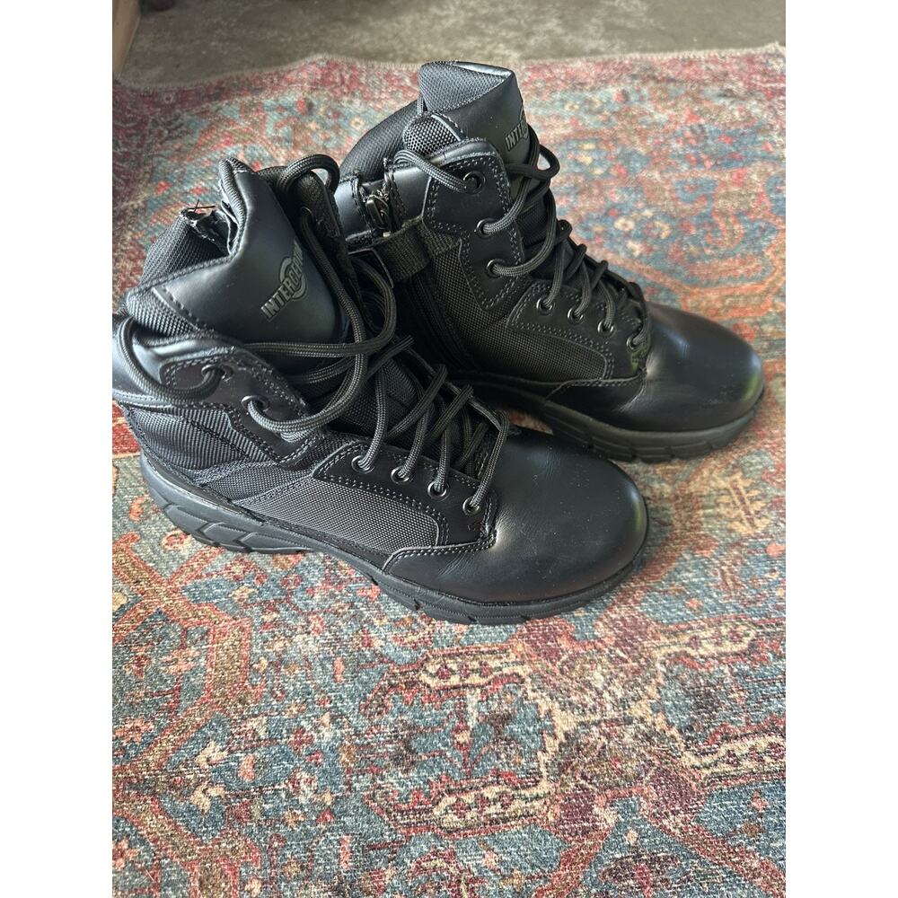 Interceptor Women's Litefast Zippered 6" Soft Toe Tactical/Combat Boots sz 8 - Picture 3 of 16
